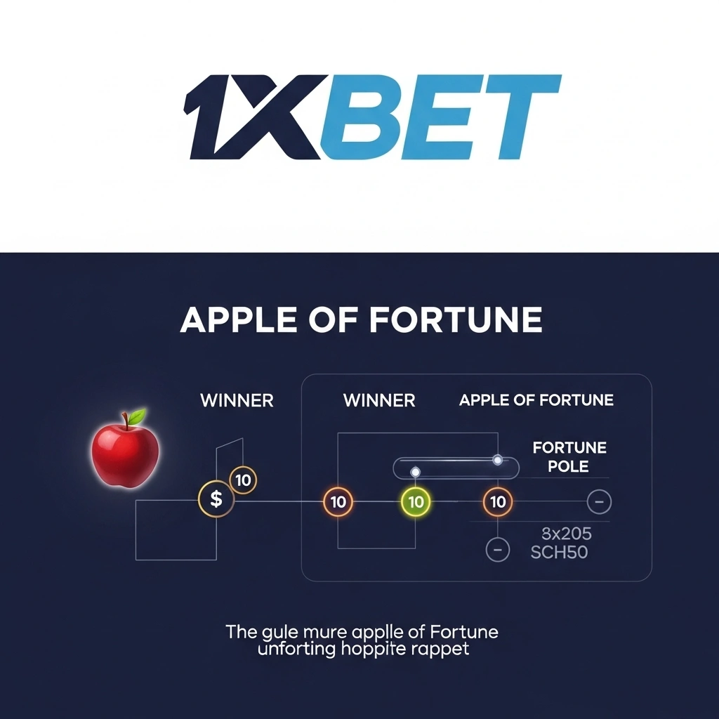 دليل لعبة التفاحة Apple of Fortune على 1xBet