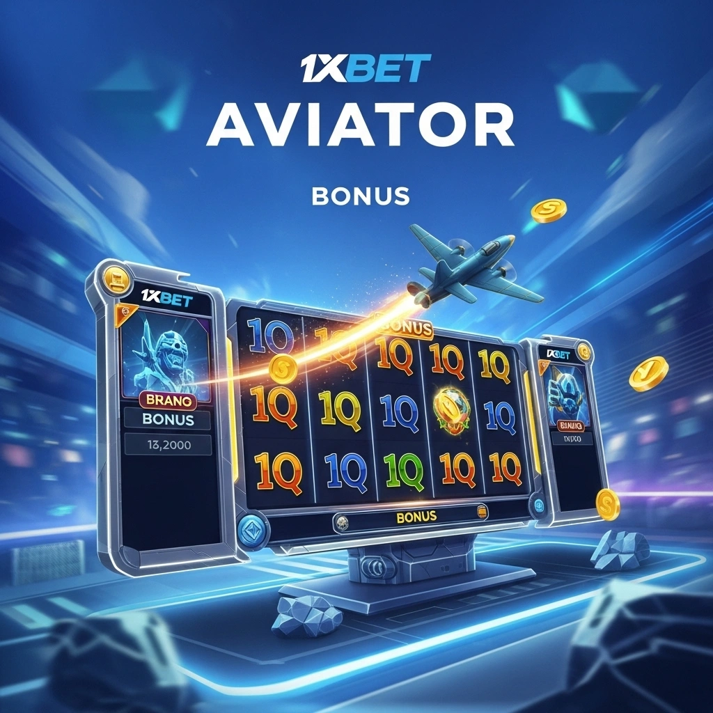 مكافآت لعبة الطيارة على 1xBet