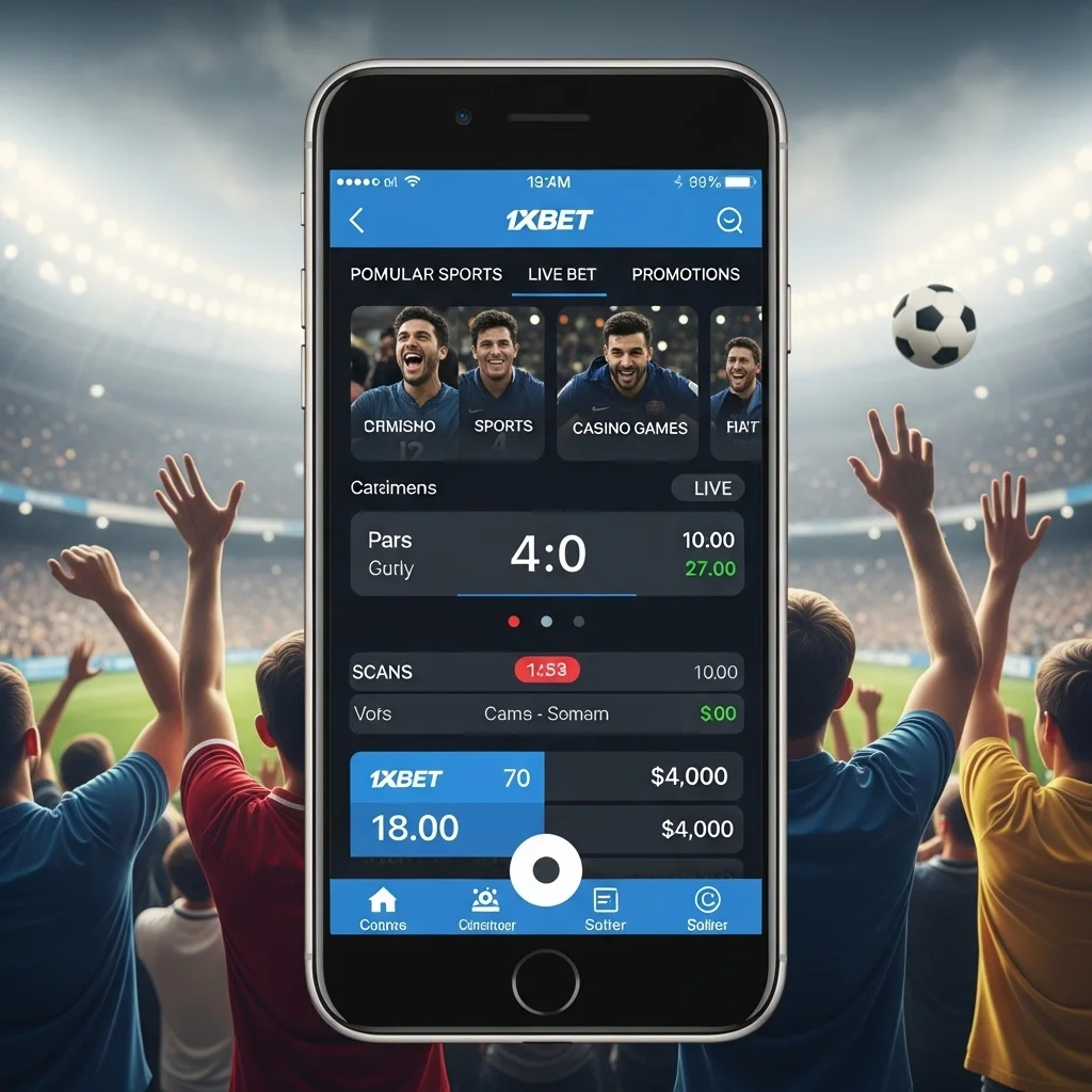 تطبيق 1xBet لأجهزة iPhone iOS